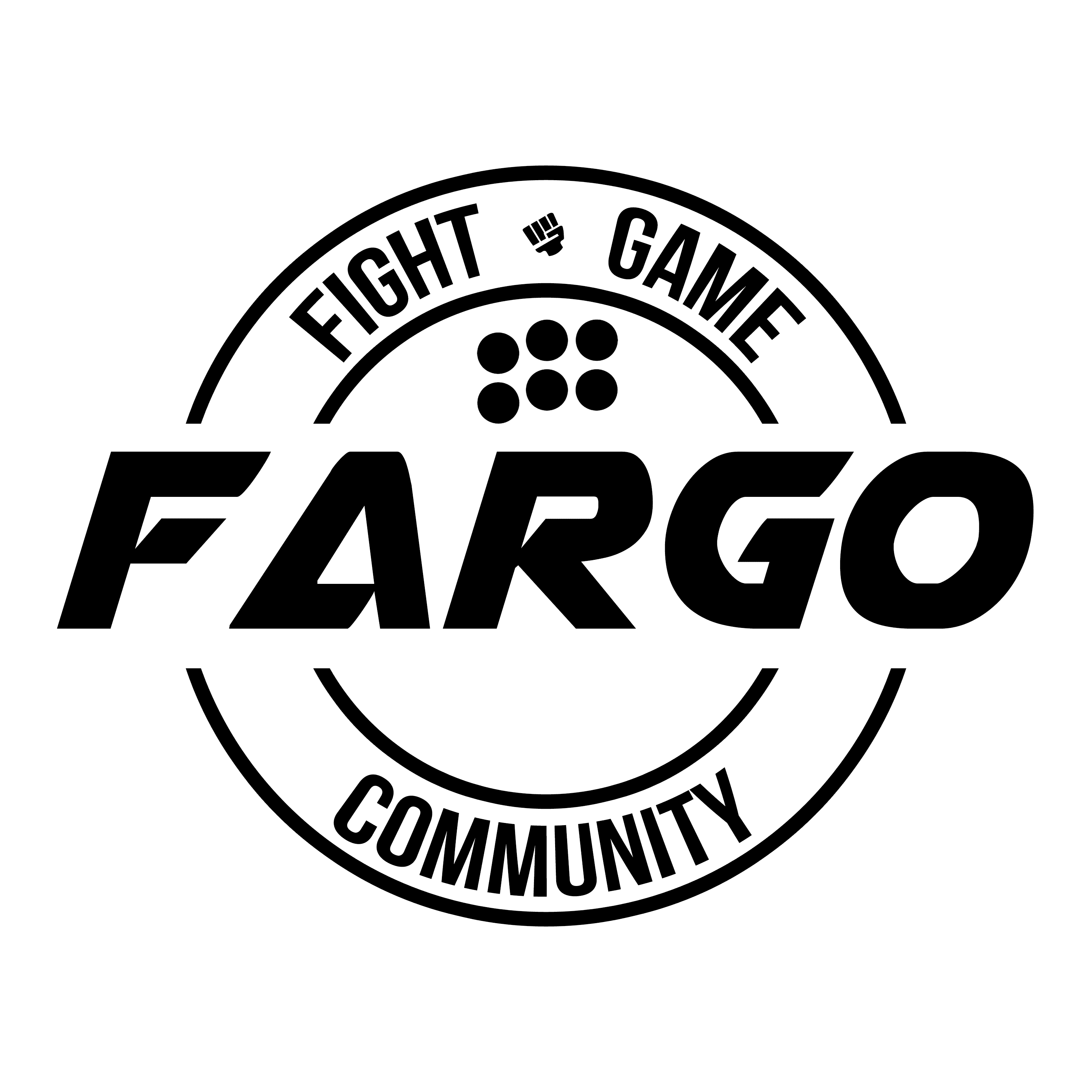 Fargo FGC logo, Fargo / Moorhead, Minnesota fighting game community